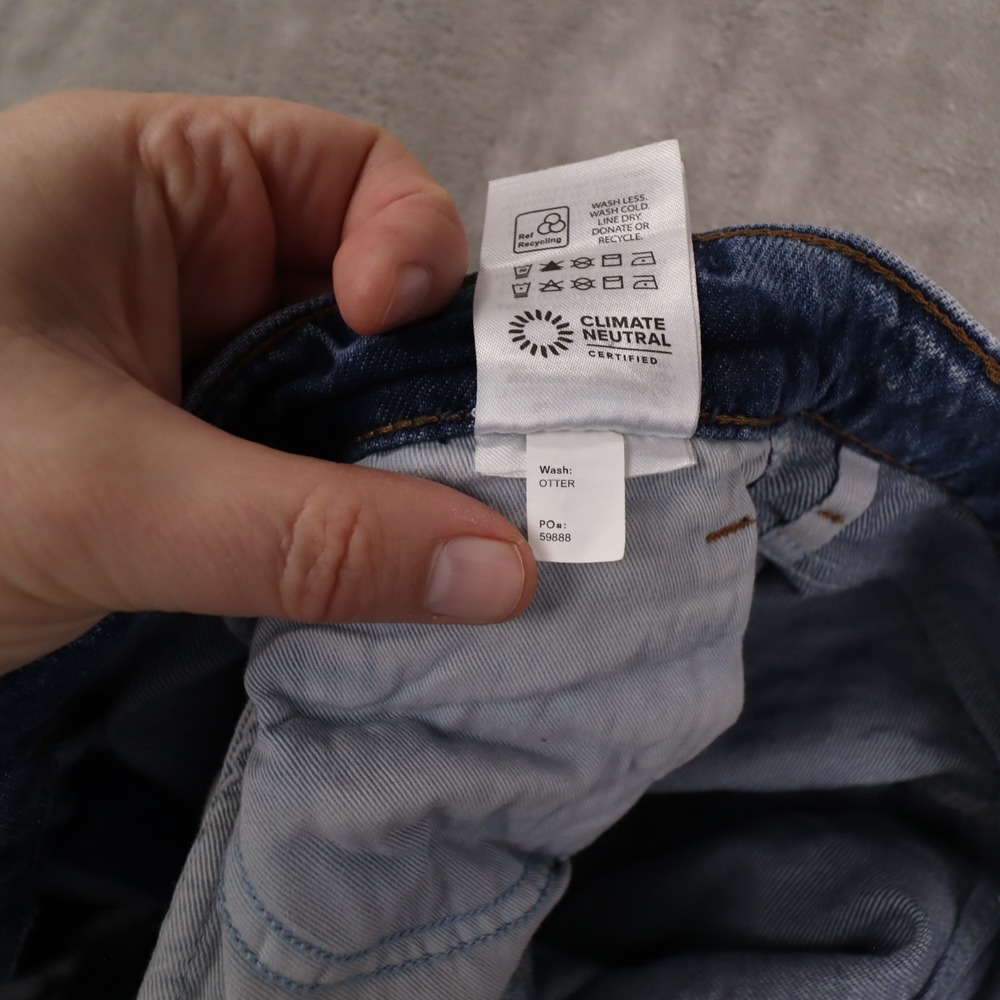 Reformation Palmer Lived-In Baggy Jeans Women's 28 Blue High Rise Medium Wash - Picture 11 of 11
